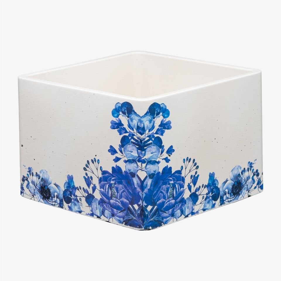Square Floral - 12'li Set