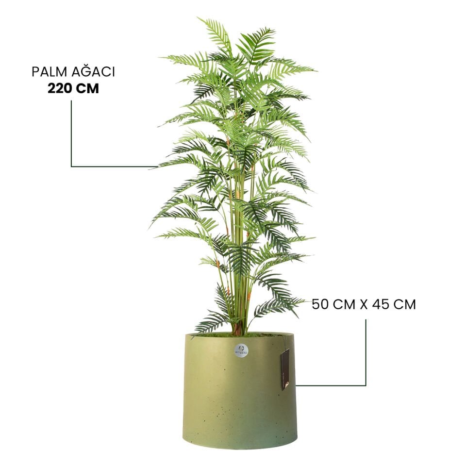 YAPAY PALM AĞAÇI + LUNA XL SERİSİ