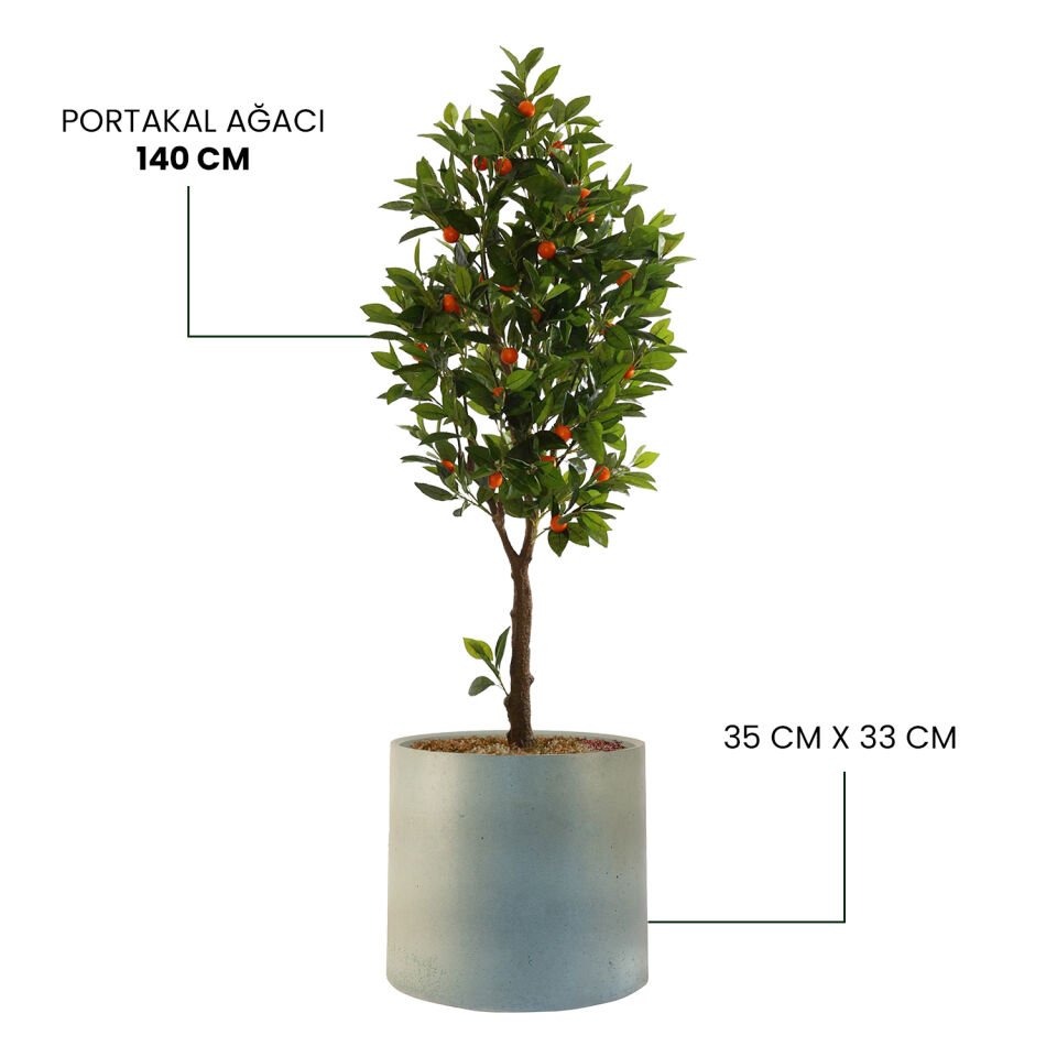 YAPAY PORTAKAL AĞACI + MONARCHE LARGE SERİSİ
