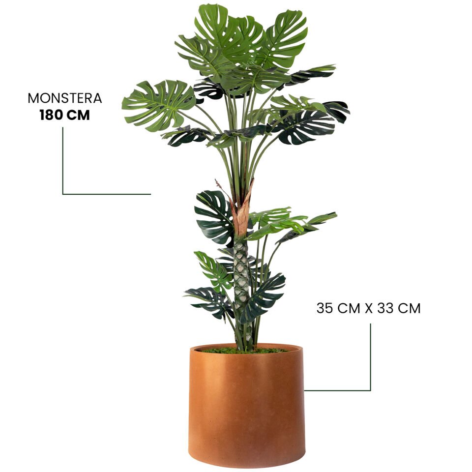 YAPAY MONSTERA + MONARCHE LARGE SERİSİ