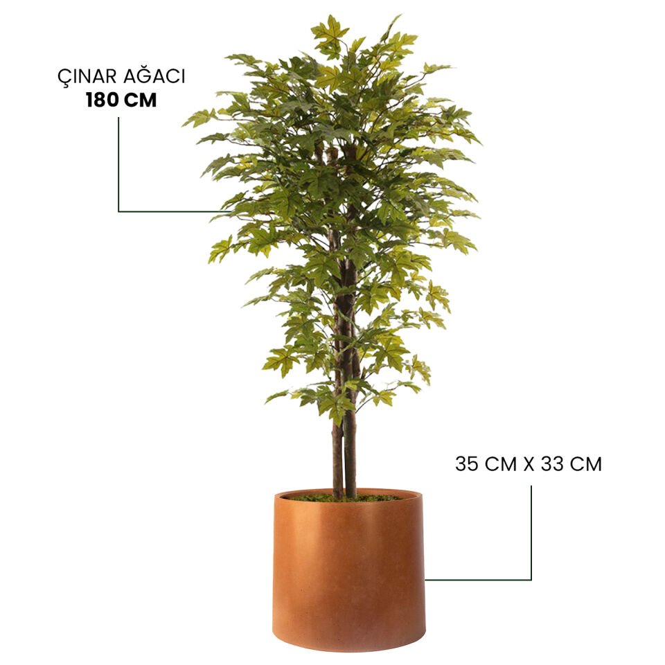 YAPAY ÇINAR AĞACI + MONARCHE LARGE SERİSİ