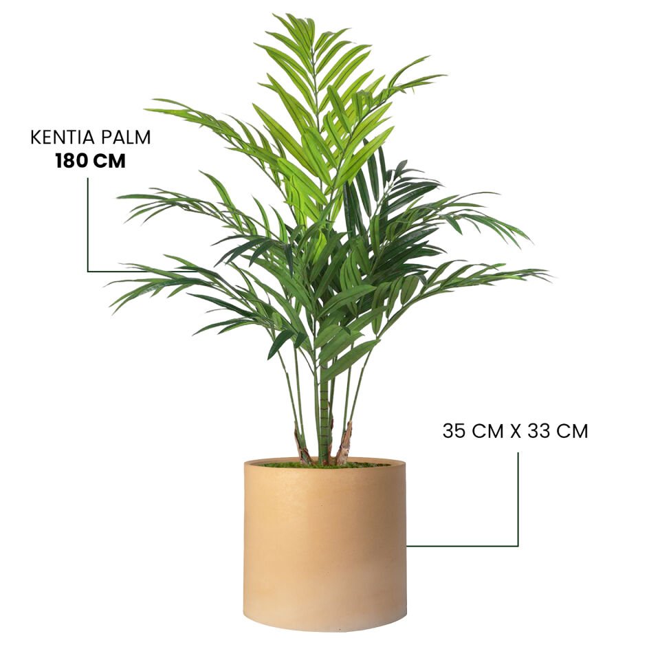YAPAY KENTIA PALM + MONARCHE LARGE SERİSİ