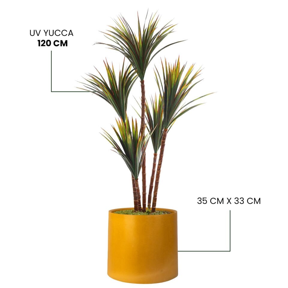 YAPAY UV YUCCA + MONARCHE LARGE SERİSİ