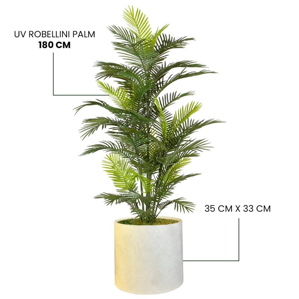 YAPAY UV ROBELLINI PALM + MONARCHE LARGE SERİSİ